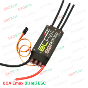 EMAX BLHeli 80A Brushless ESC with 5V 3A BEC – High Power Drone ESC
