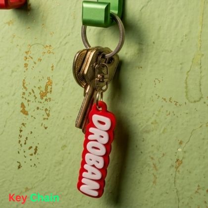 Custom 3D Printed Keychain in Bangladesh – Name, Logo & Personalized Keyring - Image 2
