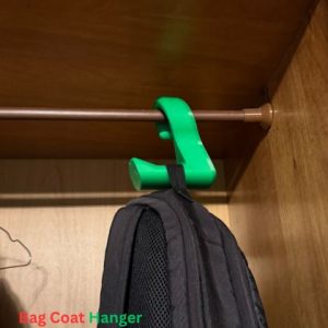 attachable bag coat hanger no drill