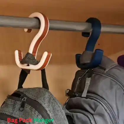 3D Printed Bag Pack Hanger in Bangladesh | Backpack Holder - Image 3