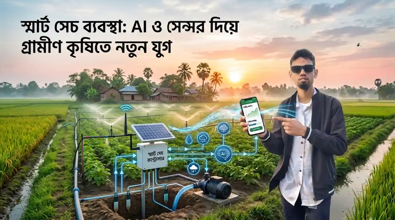 গ্রামীণ কৃষিতে AI ভিত্তিক স্মার্ট সেচ ব্যবস্থা