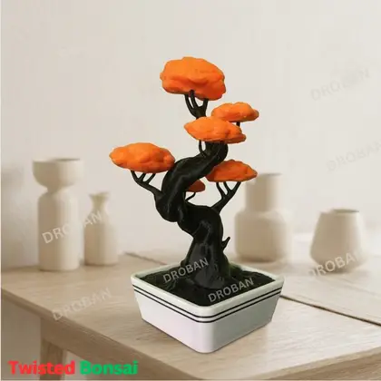 3D Printed Twisted Bonsai in Bangladesh | Decorative Bonsai Art - Image 3