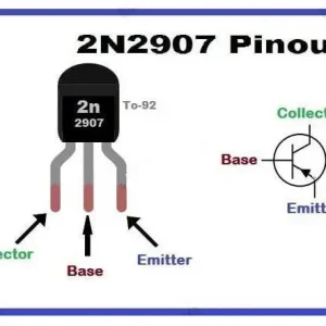 2N2907 PNP Transistor Price in Bangladesh | Pinout, Datasheet & Equivalent