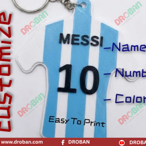 Argentina Jersey Keychain (Custom Name & Number)