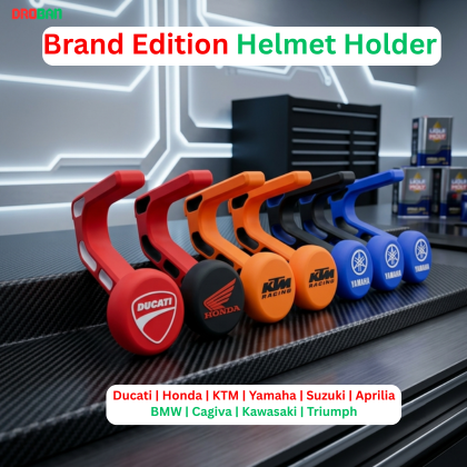 Brand Edition Helmet Holder V7 (Ducati | Honda | KTM | Yamaha)