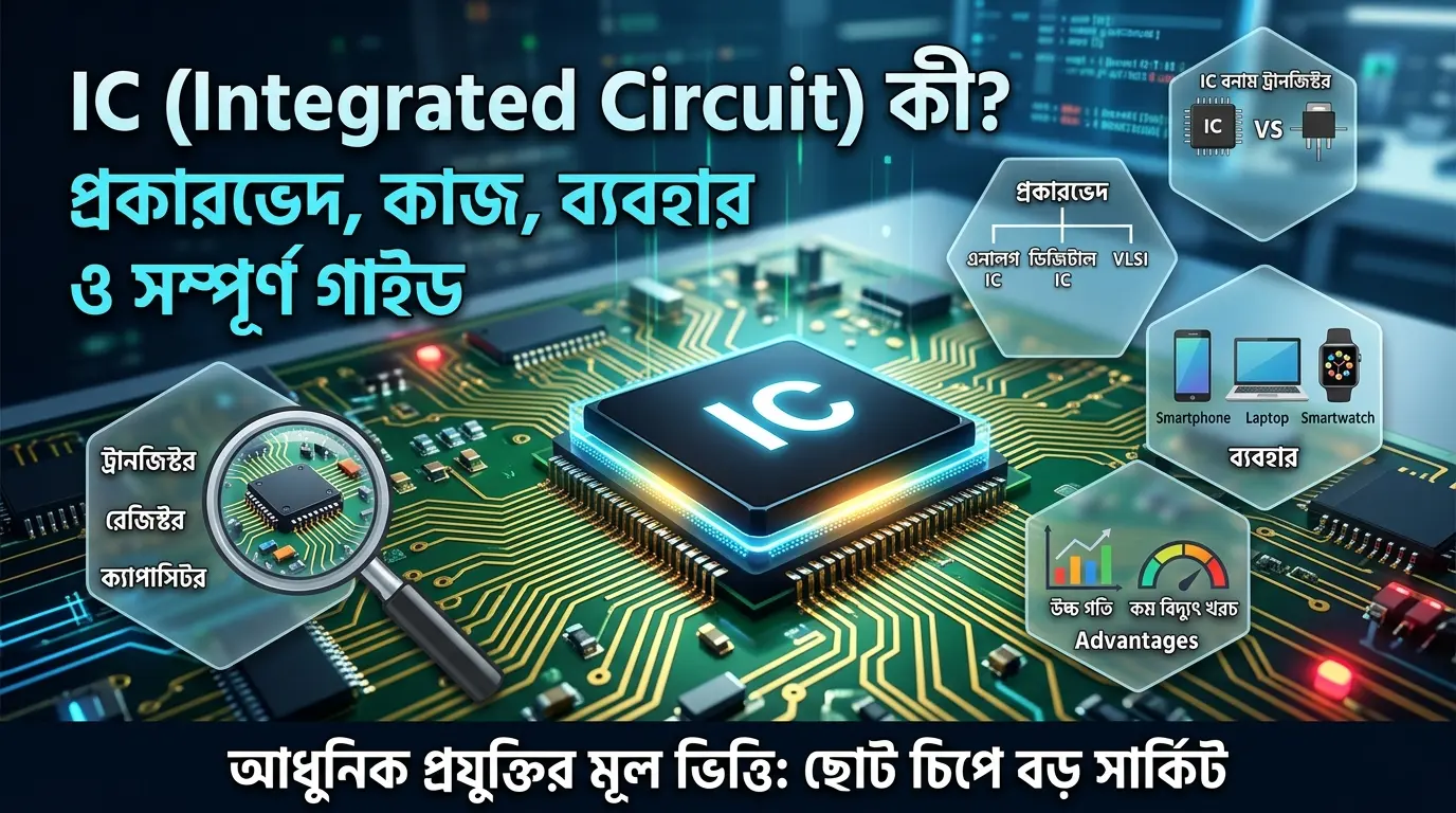 Integrated Circuit Diagram Bangla