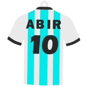 Argentina Jersey Keychain (Custom Name & Number)