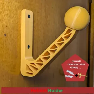 Helmet Holder V5 – Premium 3D Printed Wall Mount Helmet Hanger