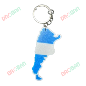 Argentina Fan Keychain Collection - Perfect Gift for Messi Fans - Argentina Map