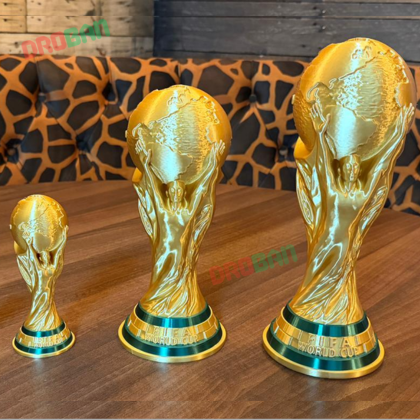 FIFA World Cup Trophy Set – Premium 3D Printed Showpiece