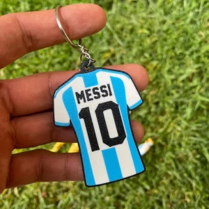 3D Printed Jersey Keychain | Custom Name Keychain